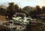 Benjamin Williams Leader  - Bilder Gemälde - Landscape-2