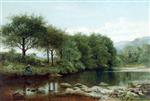 Benjamin Williams Leader  - Bilder Gemälde - Landscape