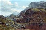Benjamin Williams Leader  - Bilder Gemälde - Loch Sloy, Dunbartonshire
