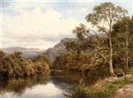 Benjamin Williams Leader  - Bilder Gemälde - On the River Conway near Bettws-y-Coed