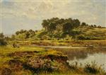 Benjamin Williams Leader  - Bilder Gemälde - On the Severn