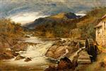 Benjamin Williams Leader  - Bilder Gemälde - Rocky Landscape