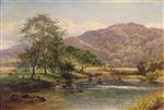Benjamin Williams Leader  - Bilder Gemälde - The River Llugwy near Capel Curig