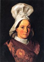 Jean Francois Millet  - Bilder Gemälde - Portrait of a Young Woman