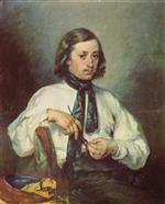 Jean Francois Millet  - Bilder Gemälde - Portrait of Armand Ono