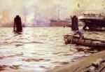 Anders Zorn - Bilder Gemälde - Hamburg Hafen