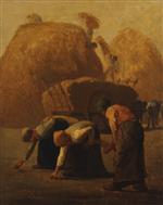 Jean Francois Millet  - Bilder Gemälde - Summer, the Gleaners
