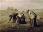 Jean Francois Millet  - Bilder Gemälde - The Gleaners