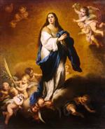 Bartolome Esteban Perez Murillo  - Bilder Gemälde - Esquilache Immaculate Conception