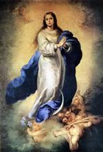 Bartolome Esteban Perez Murillo  - Bilder Gemälde - Immaculate Conception