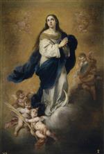 Bartolome Esteban Perez Murillo  - Bilder Gemälde - Immaculate Conception