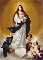 Bartolome Esteban Perez Murillo  - Bilder Gemälde - Immaculate Conception