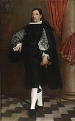Bartolome Esteban Perez Murillo  - Bilder Gemälde - Portrait of a Gentleman