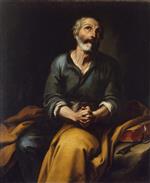 Bartolome Esteban Perez Murillo  - Bilder Gemälde - Repentence of Saint Peter