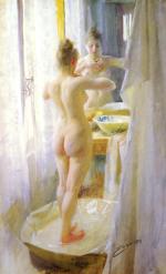 Anders Zorn - Peintures - Le tub