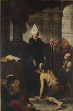 Bild:Santo Tomás de Villanueva dando limosnas
