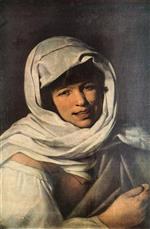 Bartolome Esteban Perez Murillo  - Bilder Gemälde - The Girl with a Coin