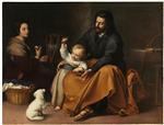 Bild:The Holy Family with a Bird