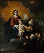 Bild:The Infant Christ Distributing Bread to the Pilgrims