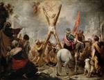 Bartolome Esteban Perez Murillo  - Bilder Gemälde - The Martyrdom of St Andrew