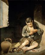 Bartolome Esteban Perez Murillo  - Bilder Gemälde - The Young Beggar