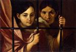 Bild:Two Women Behind a Grille