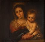 Bartolome Esteban Perez Murillo  - Bilder Gemälde - Virgin and Child