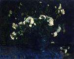 Lesser Ury - Bilder Gemälde - Chrysanthemums in a Vase