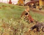 Anders Zorn  - Peintures - Foire de Mora 