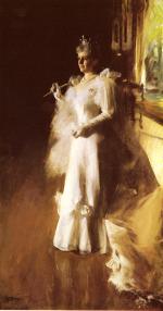 Anders Zorn  - Bilder Gemälde - Mrs. Potter Palmer