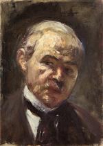 Lesser Ury  - Bilder Gemälde - Self-Portrait