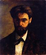 Lesser Ury  - Bilder Gemälde - Self-Portrait