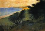 Lesser Ury  - Bilder Gemälde - The Coast of Rügen