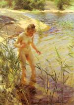 Anders Zorn  - Peintures - Reflets