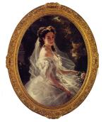 Franz Xavier Winterhalter - Bilder Gemälde - Pauline Sandor Prinzesin Metternich