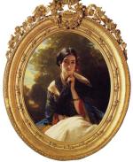 Franz Xavier Winterhalter - paintings - Princess Leonilla of Sayn Wittgenstein Sayn 