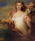 Franz Xavier Winterhalter  - Bilder Gemälde - Frühling