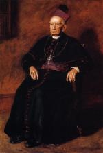 Thomas Eakins  - Bilder Gemälde - Portrait von Erzbischof William Henry der ältere