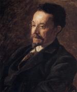 Thomas Eakins  - Bilder Gemälde - Portrait von Henry Ossawa Tanner