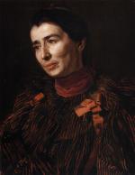 Thomas Eakins  - Bilder Gemälde - Portrait von Mary Adeline Williams
