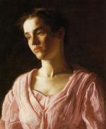 Thomas Eakins  - Bilder Gemälde - Portrait von Maud Cook
