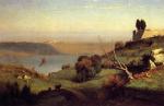 George Inness - Bilder Gemälde - Burg Gandolfo