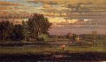 George Inness - Peintures - Le temps s´éclaire