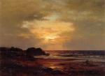 George Inness - Peintures - Scène sur la côte