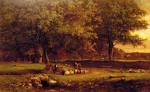 George Inness - Peintures - Le matin