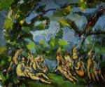 Paul Cezanne - paintings - Badende