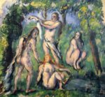 Paul Cezanne - paintings - Badende