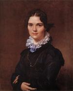 Jean Auguste Dominique Ingres - Bilder Gemälde - Madamoiselle Jeanne Suzanne Catherine Gonin