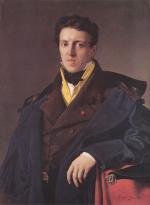 Jean Auguste Dominique Ingres - Peintures - M. Marcotte d Argenteuil