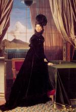 Jean Auguste Dominique Ingres  - Bilder Gemälde - Königin Caroline Murat